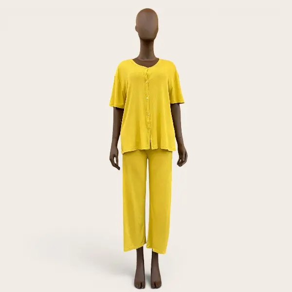 100% Cotton Short Sleeve Pajama Set