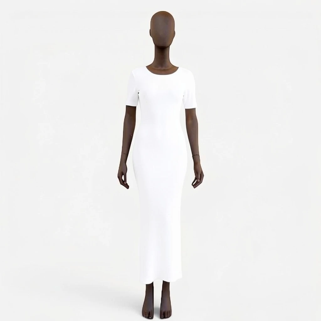 100% Cotton Maxi Dress